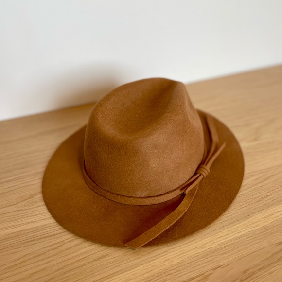 Prana Fedora Wide Brim Wool Hat - Picture 2 of 4